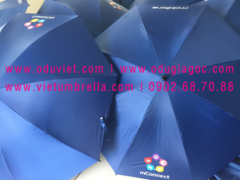 xưởng sản xuất ô dù cầm tay in logo quảng cáo